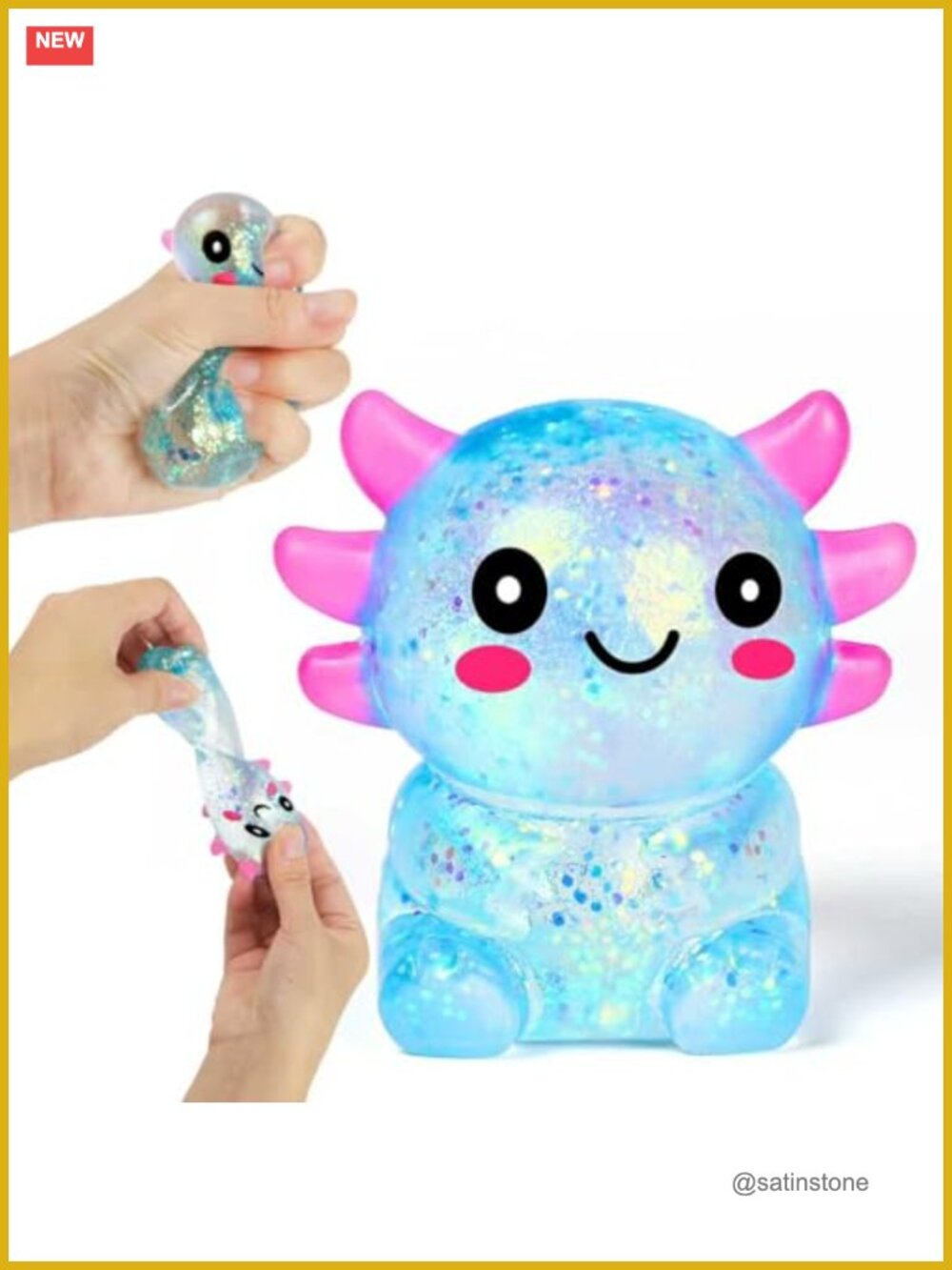 Squishy Animal Stress Balls Set, Sensory Fidget Toys for Adults